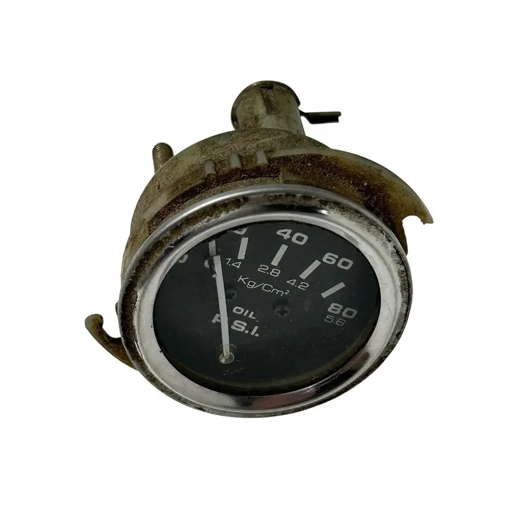 Vintage Oil Pressure Gauge P.S.I. 0-80 Luscombe Cessna Piper Aircraft ??